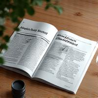 O pagină de revistă deschisă, cu un articol despre Zenit Urban.