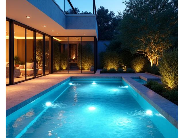Jacuzzi interior-exterior, parțial acoperit, cu vedere panoramică și sistem avansat de reglare a temperaturii.